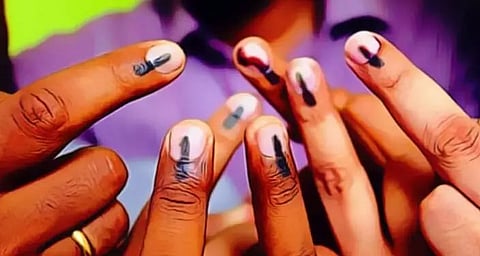 Cachar all set to enter world record for creating longest rangoli on voters awareness