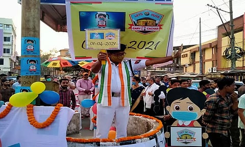 Cachar administration launched campaign to urge drivers & assistants to cast vote