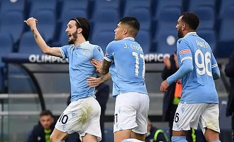 Lazio squeezes past Felipe Crotone in Serie A
