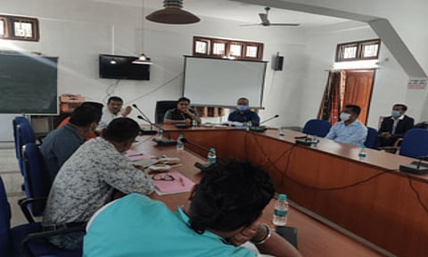 Election Expenditure Observer Arvind Sharma examines details of candidates in Tinsukia