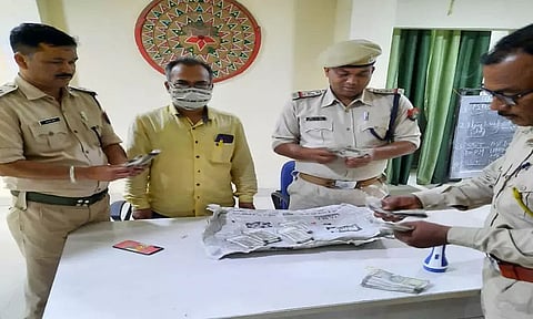 SST and Kamrup police seized a huge amount of cash at Rangia