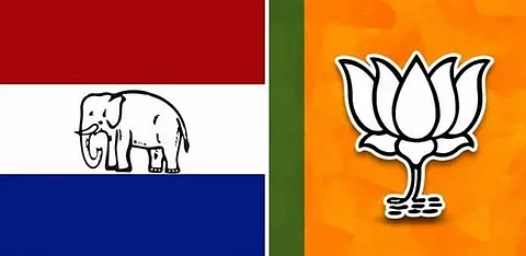 BJP, AGP leaders file nomination papers for third-phase of Assam polls