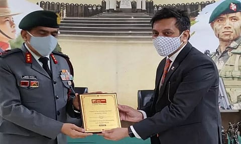 Assam Rifles signs MoU with IDFC First Bank at Laitkor in Shillong