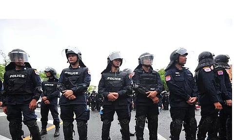 11 people injured after Thai police clash with protesters