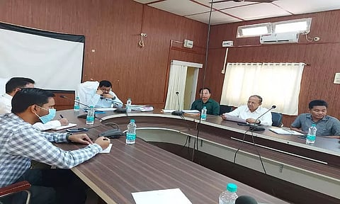 District Task Force meeting on COVID vaccination held in Chirang