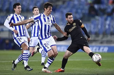 Record-breaking Lionel Messi lifts Barca to big win