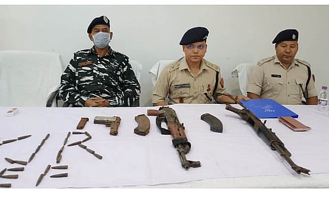 Sophisticated arms and ammunition recovered in Kokrajhar
