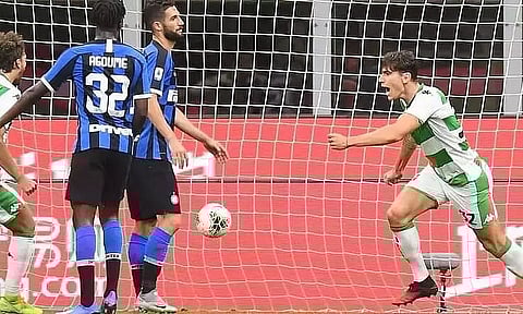 Inter Milan rue open goal miss in draw with Sassuolo