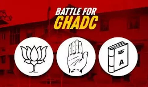 CM Conrad K Sangma continues criticism of Congress in GHADC-poll campaign