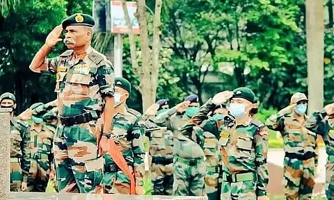 Gajraj Corps pays tributes to war heroes on the occasion of Kargil Vijay Diwas