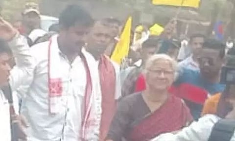 Medha Patkar bats for Akhil Gogoi, says BJPs return will be devastating for Assam
