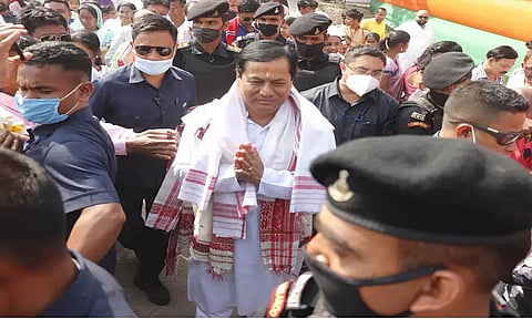 CM Sarbananda Sonowal attends public rallies at various places in Majuli
