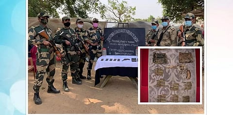 BSF recovers cache of arms & ammo in South Garo Hills