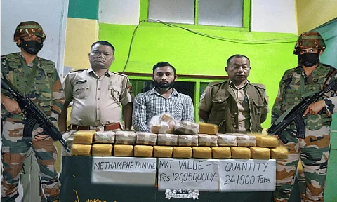 Drugs worth Rs 12 cr seized in Mizoram, one person arrested