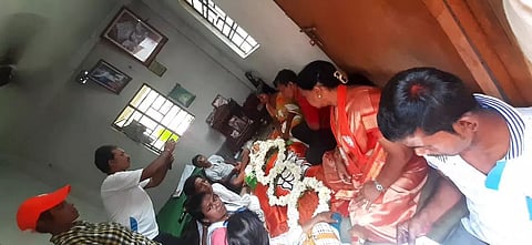 Death of BJP worker's mother sparks row in West Bengal