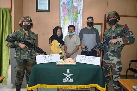Heroin worth lakhs seized in Mizoram, two arrested