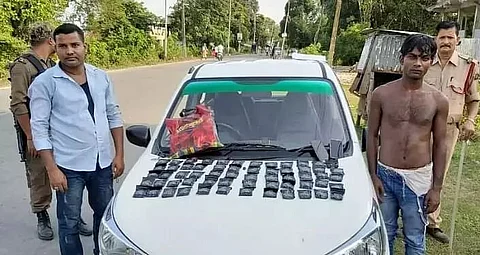 Drugs worth Rs 8 lakh seized by Gauripur Police of Dhubri district