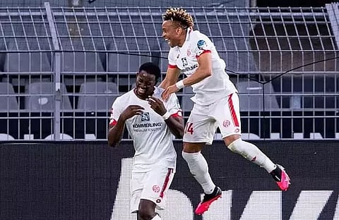 Mainz stun Dortmund to all but secure Bundesliga survival