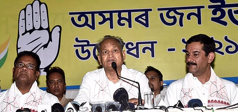 Assam & Bengal voters will reject BJP, says Rajasthan CM Ashok Gehlot