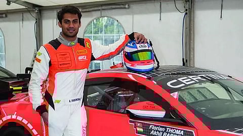 Akhil Rabindra to race in European GT4 Championship