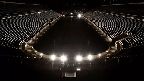 New lighting system of historic Panathenaic stadium unveiled