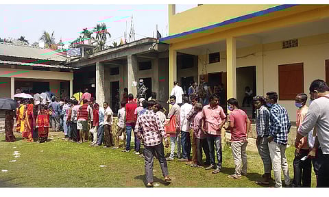 Polling in three LACs in Hailakandi passes off peacefully