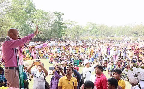 Will shoulder responsibility of Tamulpur: Hagrama Mohilary