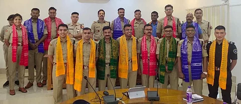 IPS probationary officers visiting BTR felicitated