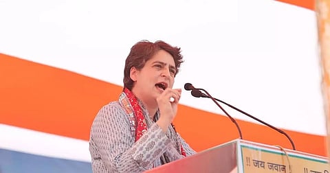'EC seems to have torn the page of impartiality' Says Priyanka Gandhi Vadra
