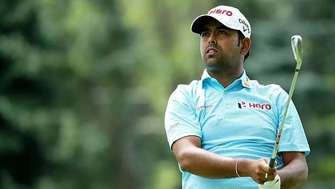 Anirban Lahiri moves into tied 8th place
