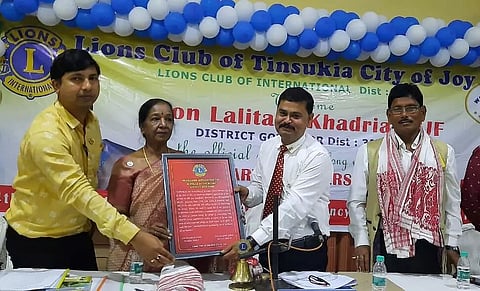 Achievements of Lions Club of Tinsukia City of Joy highlighted