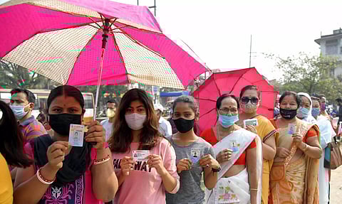 Assam Assembly Elections Registered 82.28 % polling in final phase
