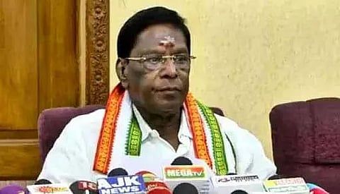 'High turnout to favour Congress in Puducherry' Says V. Narayanasamy