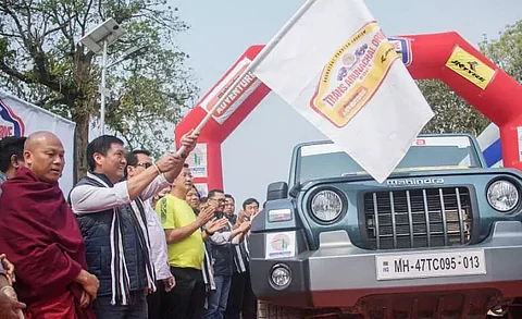 CM Pema Khandu flags off iconic 'Trans Arunachal Drive' to boost Tourism sector