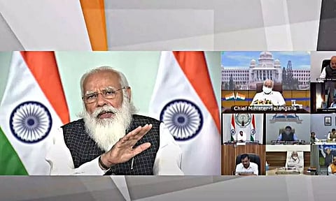 Modi spells Corona mantra: Test, track and treat