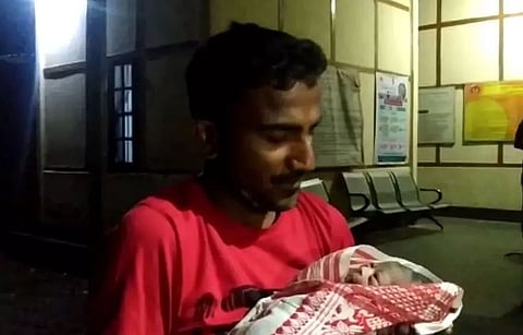 Newborn baby girl recovered lying beside a road in Tamulpur