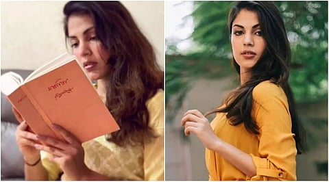 Bollywood actress Rhea Chakraborty is 'keeping the faith'