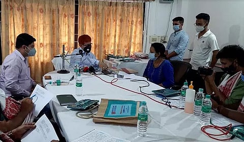 Udalguri DC Prakash Ranjan Gharphalia urges people to wear masks, maintain social distancing