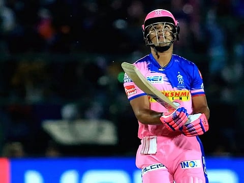 Riyan Parag latest to use 'perpendicular' action