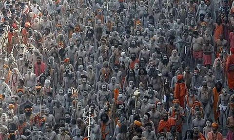 Calling it 'Matter of Faith', 13.5 Lakh Devotees Take Shahi Snan; COVID Protocol Goes for a Toss