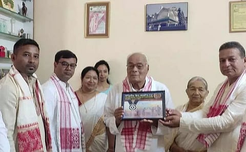 Tinsukia District Journalists' Association (TDJA) felicitates 14 elder luminaries