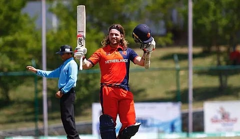 O'Dowd becomes 1st Dutch player to score T20I ton