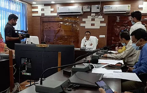 COVID-19: Lakhimpur DC Khageswar Pegu appeals to people to stay alert and vigilant