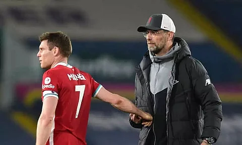 Liverpool's Milner, Klopp against Super League