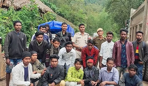 16 youths held captive for three months in Arunachal finally rescued by Tinsukia police