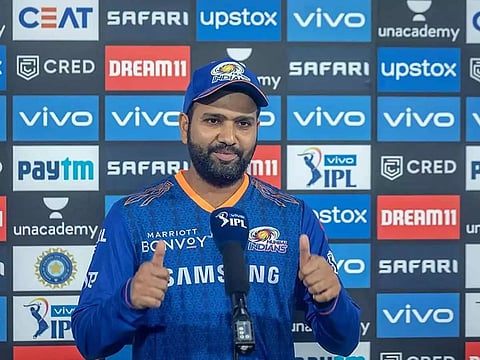 Rohit Sharma fined Rs 12L for MI's slow over rate