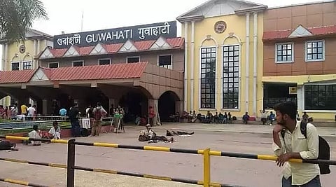 RPF sets up a 'COVID Help Desk' at Guwahati Railway Station