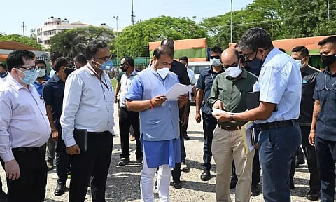 Covid Care Centre Coming Up at Sarusajai and Khanapara Field, To have Over 200 ICU Beds