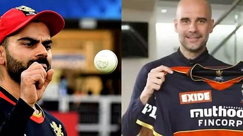 Pep Guardiola thanks Virat Kohli for RCB jersey