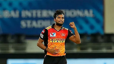 T Natarajan out of IPL